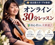 オンライン♪東京藝大卒プロがレッスンします イメージ1