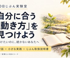 先延ばしを整理し最初の一歩を一緒に決定します イメージ1