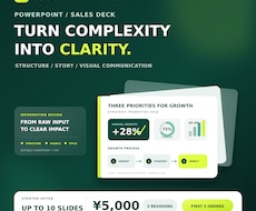 営業・提案用のPowerPoint資料を作成します イメージ1