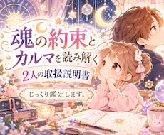 ツインレイ＊魂の約束とカルマの全貌を紐解きます イメージ1