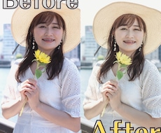 あなたの写真を透明感のある写真に編集します イメージ1