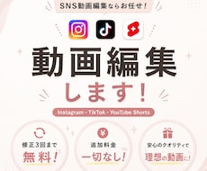 SNS用(ショート・ロング)動画作成します 世界観を引き出す商品PR・企業PR動画の制作はお任せ下さい！