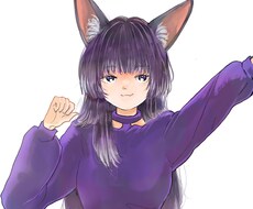 オリジナル女の子のアイコン作成します イメージ1