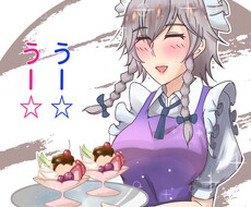 東方のキャラクター描きます イメージ1