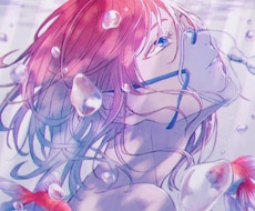 エモくてしっとりした雰囲気のイラスト描きます アイコンからサムネイル、立ち絵までご希望に沿うイラストを提供