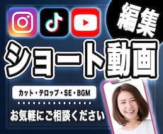 縦型ショート動画編集いたします イメージ1