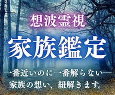 家族関係｜霊視で親子・夫婦・嫁姑の悩みを癒します 家族に魂レベルから向き合い、調和と幸せへと導く占い