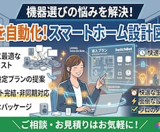 自宅を自動化！スマートホーム導入プラン提案します イメージ1