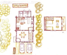 手描き図面で伝えたいとこに強弱をつけます イメージ1
