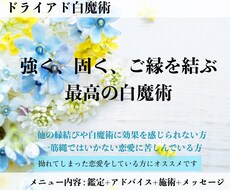 ドライアド白魔術❤︎狂うほど愛し合ってもらいます 拗れてしまった恋愛や、複雑愛に苦しんでいる方の恋愛を叶えます