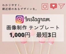 インスタグラムの投稿制作をします イメージ1