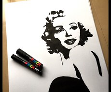 手書きでメニュー表やポップなど描きます イメージ1