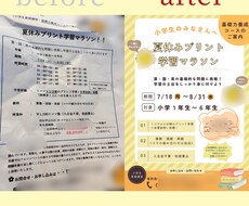 一目で分かるチラシ作ります イメージ1