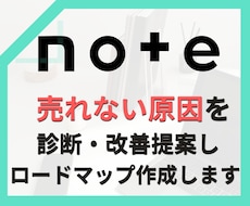 note収益化へ総合診断しロードマップ作ります イメージ1