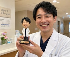 写真からオーダーメイド似顔人形フィギュア作ります 還暦・古希祝い 退職・送別会プレゼントに｜両親・上司への感謝