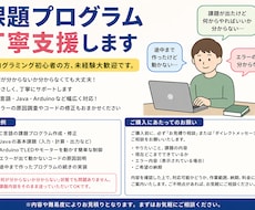 C#・Javaのコード修正を承ります イメージ1