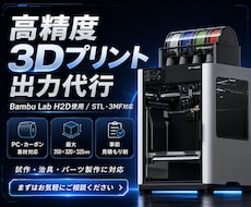 Bambu Lab H2Dで高精度プリントします イメージ1
