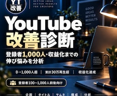 YouTube改善診断をします イメージ1