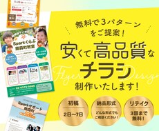 SNS用チラシ両面つくります SNS用！期間限定1名様のみです