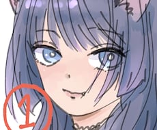SNSのゆるかわいいアイコン描きます イメージ1