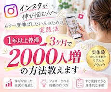 1年以上停滞→3ヶ月で2000人増の方法教えます イメージ1