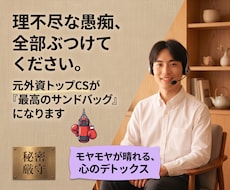 元外資トップCSが「最高のサンドバッグ」になります イメージ1