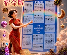紫微斗数❤️鑑定書・分かりやすく鑑定いたします イメージ1