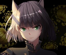 商用可♪猫耳女の子のイラスト描きます イメージ1