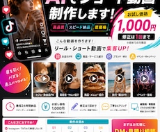 初回限定1,000円！動画制作します イメージ1