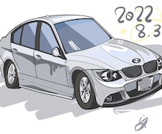 愛車、バイク描きます カッコ良くorオシャレにあなたの好きな愛車を描きます