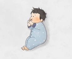 今しかない可愛さを残す、赤ちゃんイラスト描きます イメージ1