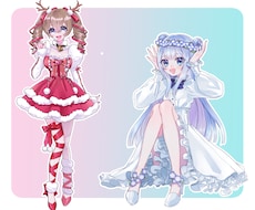 イラスト・アイコン・ヘッダー・立ち絵等制作します イメージ1