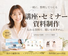 ゼロから講座・セミナー資料を制作します イメージ1