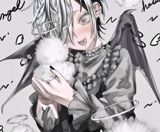 ツヤのある厚塗りイラストお描きします イメージ1