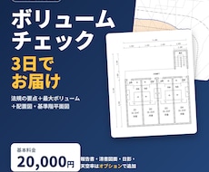 ボリュームチェックを3日でお届けます イメージ1