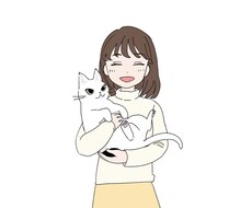 あなたとペットのイラスト描きます イメージ1