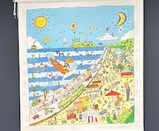 細かい楽しい一枚のイラストを描きます イメージ1