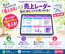 売上入力だけ自動でグラフ化！売れる傾向が見えます 10名様【お試し価格】大手企業マーケターが作る分析レポート！