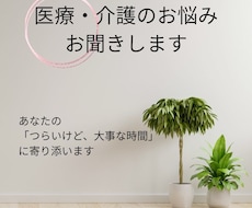 医療、介護のお悩みお聞きします イメージ1