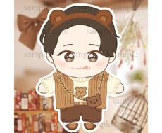 ぬいぐるみ風のかわいいミニキャラ描きます イメージ1