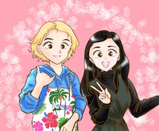 おひとり様分の似顔絵描きます イメージ1