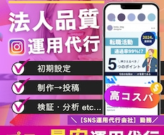 総額6万で15投稿！プロがインスタ運用代行します 運用代行会社勤務・10万Fw垢運用・限定20枠の特別価格