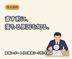 転職の職務経歴書と面接の弱点を診断します イメージ1