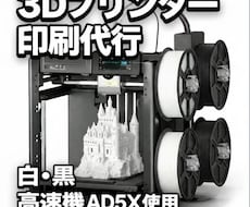 3Dプリンター出力代行致します イメージ1