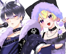 5名様限定で低価格で立ち絵イラスト描きます