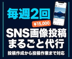Instagram投稿代行・SNS画像継続します Instagram・X・noteSNS投稿代行