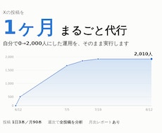 X運用代行｜投稿1日3本を1ヶ月代行します イメージ1