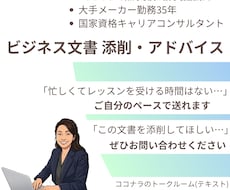 英文ビジネス文章のご相談・添削承ります イメージ1