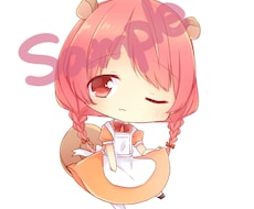 アイコンにも使える全身のちびキャラ描きます イメージ1