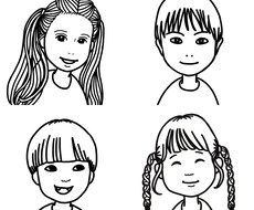 子供から大人まで似顔絵作成いたします イメージ1